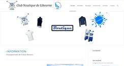 Desktop Screenshot of cnlibourne.fr